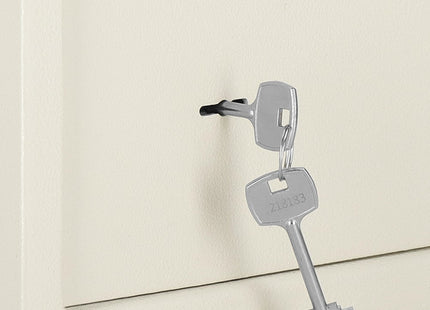 Kluis | Sleutelkluis | Kluisje met Sleutel | 31 x 20 x 20 cm | Beige