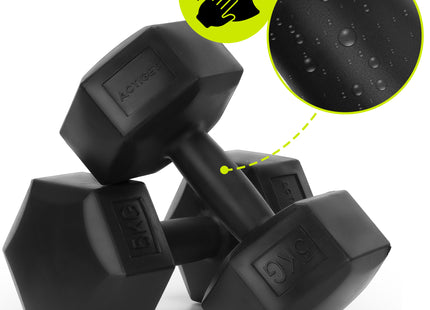 Dumbbell Set - 5 KG - Zwart - Oefengewichten
