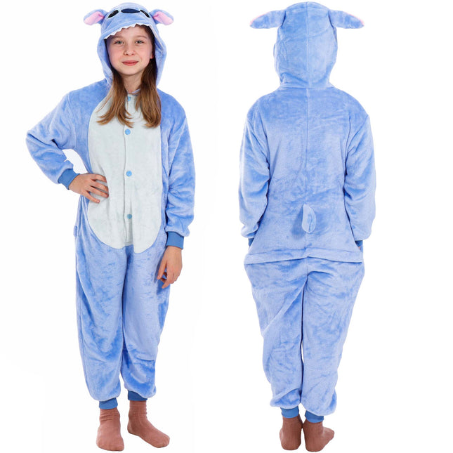 Onesie Kinderen | Maat S | Blauw