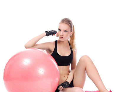 Fitness Bal | Roze | Inclusief Pomp | 75 cm