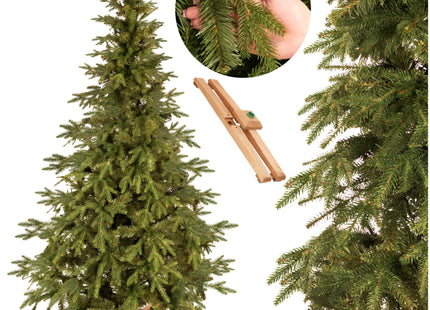 Luxe Kunstkerstboom | Premium Himalayan | 210 cm | Zonder Verlichting | Royal Trees | Opbergtas
