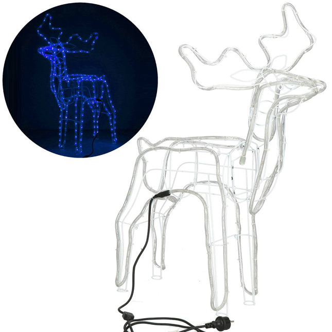 Rendier | 216 LED Lampjes | Blauw