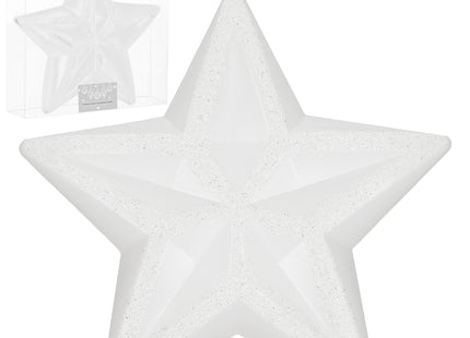 Kersthanger | Kerstster | Wit | 15 cm