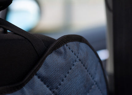 Carpassion Autostoel Beschermer Achterkant -  Rughoes  - Rugbeschermers - Autostoel - Autostoel Beschermer - Auto Accessoires -  Gewatteerd - Blauw
