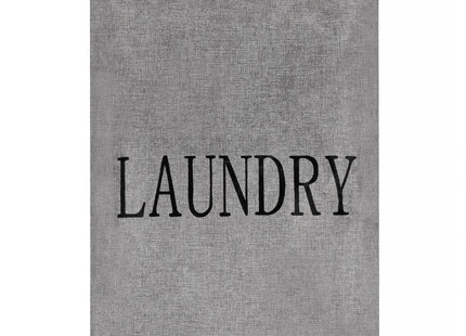Wasmand - Opbergmand  - Kledingmand - Organizer - Handvatten - Laundry - Grijs