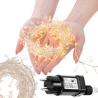 Kerstboomverlichting - 300 LED - Microdraden - 3 M - Warm Wit