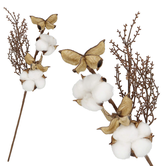 Kersttak | Decoratie | Katoen | 37 cm