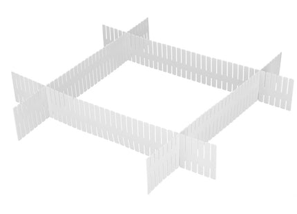 Ladeverdeler | Lade Organizer | 46 x 7 x 1.5 cm | Wit