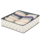 Lade Organizer | 7 Vakken | Grijs/Wit | 33 x 33 cm