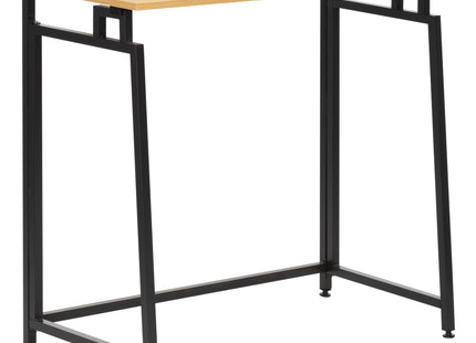 Bureau – Werkbureau – Computer Bureau – Bureautafel – Opklapbaar – 80 X 75 X 40 CM – 30 Kg - industriële - Zwart/Bruin