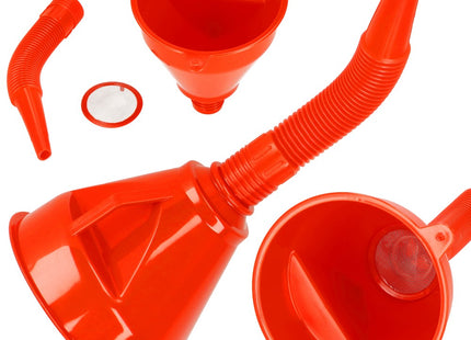 Trechter | Trechter Met Zeef | Rood