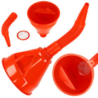 Trechter | Trechter Met Zeef | Rood