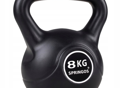 Kettlebell | Zwart | 8 kg
