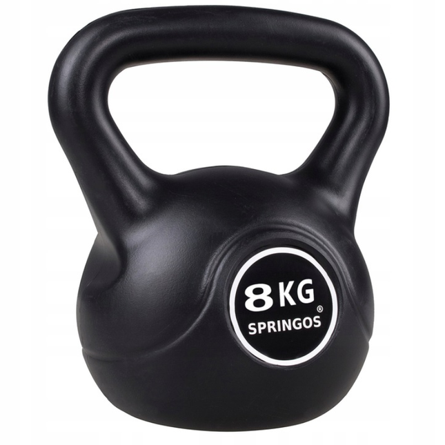Kettlebell | Zwart | 8 kg