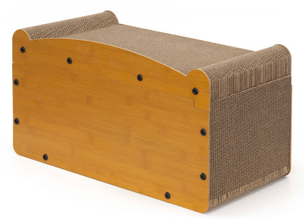 Krabpaal - Voor Katten - Meubelbescherming - 56 x 27,5 x 30 cm - Bruin