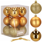 Kerstballen | 12 Stuks | 6 cm | Goud