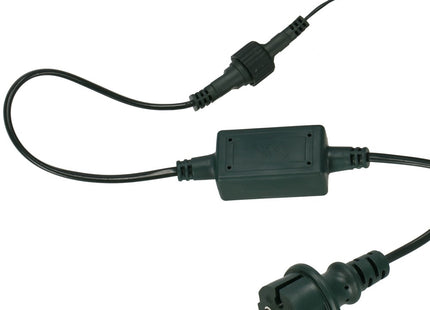 IJspegel Verlichting | Kerstverlichting Buiten | 12 m + 2.5 m Snoer | 300 LED | Flash | Koppelbaar | Koel Wit