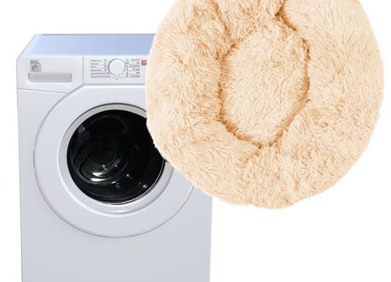 Hondenmand Donut | 60 cm | Ecru