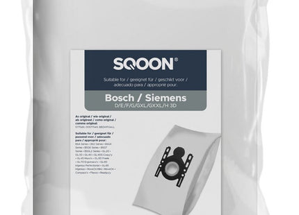 SQOON® Stofzuigerzakken  Geschikt voor Bosch / Siemens G-All 3-D - 10 Stuks