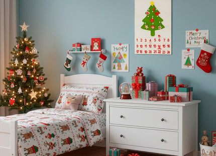 Adventskalender | 24 lades | Vilt | Kerstboom