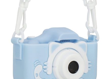 Digitale Camera - Kindercamera - Kindvriendelijk - Kitten - Blauw -40MPX