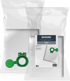 SQOON® Stofzuigerzakken  8 Stuks Geschikt voor SEBO Airbelt D - Gelijk aan model: 8120ER - High Filtration voor optimale stofopname
