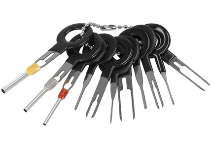 Trim Removal Kit | Terminal Removal Tool | 46 Stuks | Blauw/Zwart