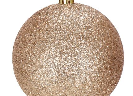 Kerstballen | 33 Stuks | 4/6/8 cm | Roze/ Rosé goud