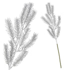 Kersttak | Decoratie | Zilver | 47 cm