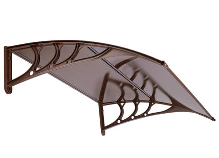 Deurluifel - Transparant - Kunststof - Uv - Bestendig - 150 x 80 cm - Bruin