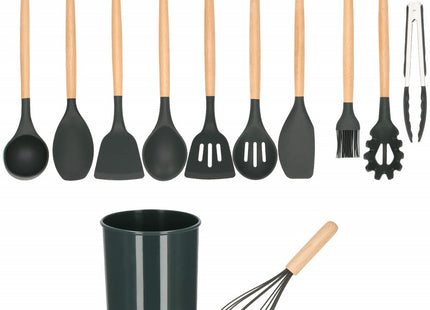 Kookgerei Set | 12 Delig | Grijs