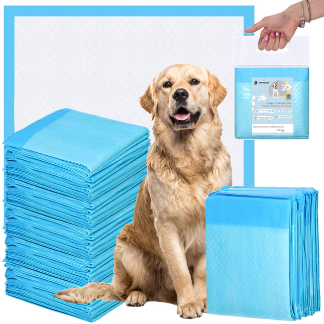 Puppy Training Pads| Plasmatjes Hond | Zindelijkheidstraining | 50 Stuks | 60 x 90 cm