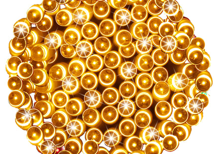 Kerstslinger | 2,7 m | Lichtgevend | Multicolor | Warm Wit | 50 Led