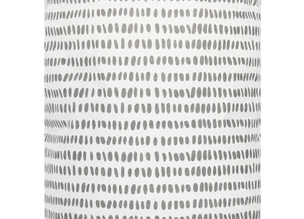 Opbergmand - Speelgoedmand - Kledingmand - Organizer - Handvatten - Grijs - Wit