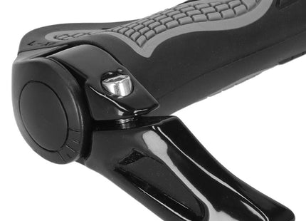 Handvatten Fiets | Handvatten | 14 cm | Zwart/Grijs