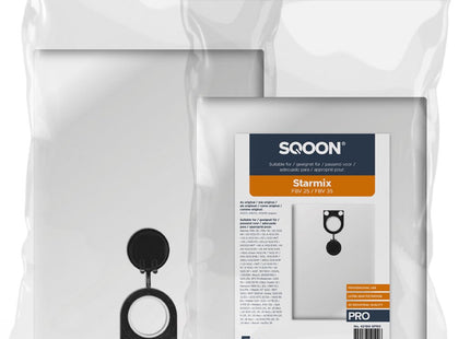 SQOON®  Stofzuigerzakken PRO Geschikt voor Starmix FBV 25 / 35 & Dibo 411231 - 5 Stuks