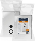 SQOON®  Stofzuigerzakken PRO Geschikt voor Starmix FBV 25 / 35 & Dibo 411231 - 5 Stuks
