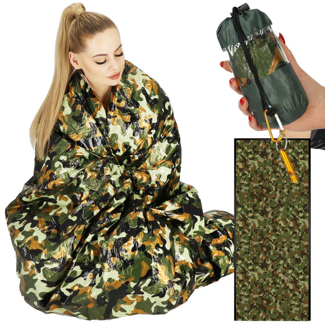 Reddingsdeken | Nooddeken | Isolatiedeken | Camouflage