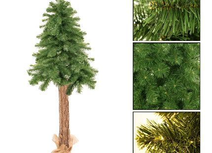 Kunstkerstboom Op Stam | Kunstdennenstam | 140 cm | Zonder Verlichting