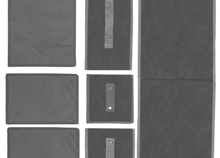 Organizer - Kledingkast - 4 Containers - Grijs - Linnen
