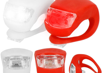 Fietslamp | Fietslicht | Fietsverlichting | Achterlicht fiets | Wit/Rood