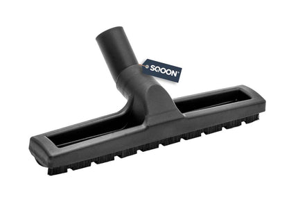 SQOON® Harde Vloeren Zuigmond - Extra lang nylon haar & rubberen wieltjes - Geschikt voor parket en tegels - 35 mm
