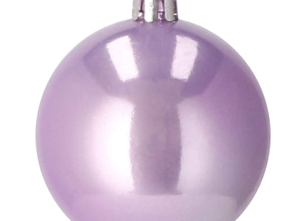 Kerstballen | 30 Stuks | 6 cm | Paars