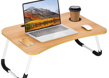 Laptopstandaard - Opvouwbaar - Standaard - MDF - Bruin