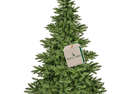 Kunstkerstboom | Premium Royal | Natuurlijk Sparrenhout | 180 cm | Zonder Verlichting | Houten Standaard
