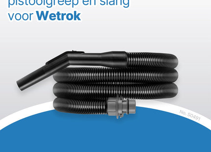 SQOON® Stofzuigerslang Geschikt voor Wetrok Durovac / Comfort – Vervangt 41640