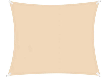 Schaduwdoek | Zonnezeil | Vierkant | 3 x 3 m | 90% Schaduw | Beige