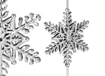 Kandelaar | Kaarshouder | Lichtkaarshouder | Sneeuwvlok | Zilver