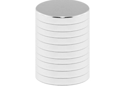 Magneten | Koelkastmagneten | Neodymium Magneten | Rond | Zilver