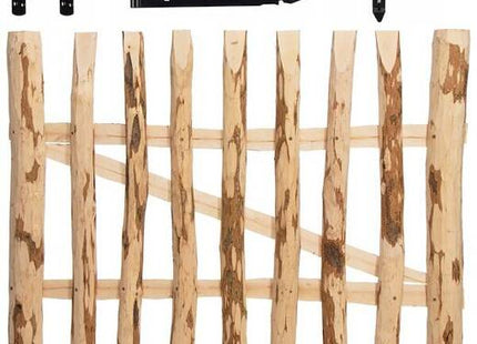 Poort - Schapenhek - Tuinhek - Hazelaarhout - Wicket - 90x100 cm - Bruin